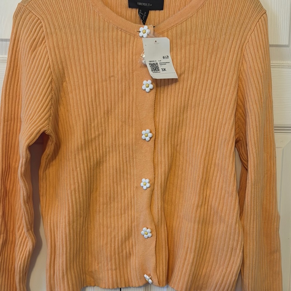 Forever 21 Orange Women's Sweater